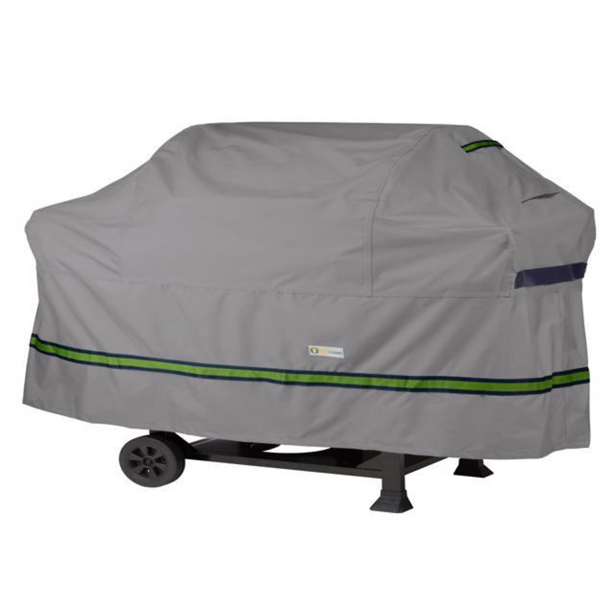 Classic Accessories, Soteria Grill Cover, Cover Type BBQ, Primary Color Gray, Primary Material Polyester, Model# RBB672748